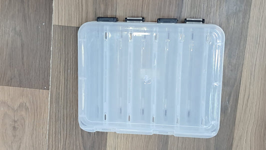 Çok Bölmeli Şeffaf Olta Takım Kutusu Organizer Dayanıklı Plastik