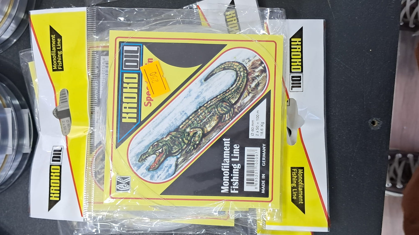 Krokodil Monofilament Olta Misinası 0.70mm 100m