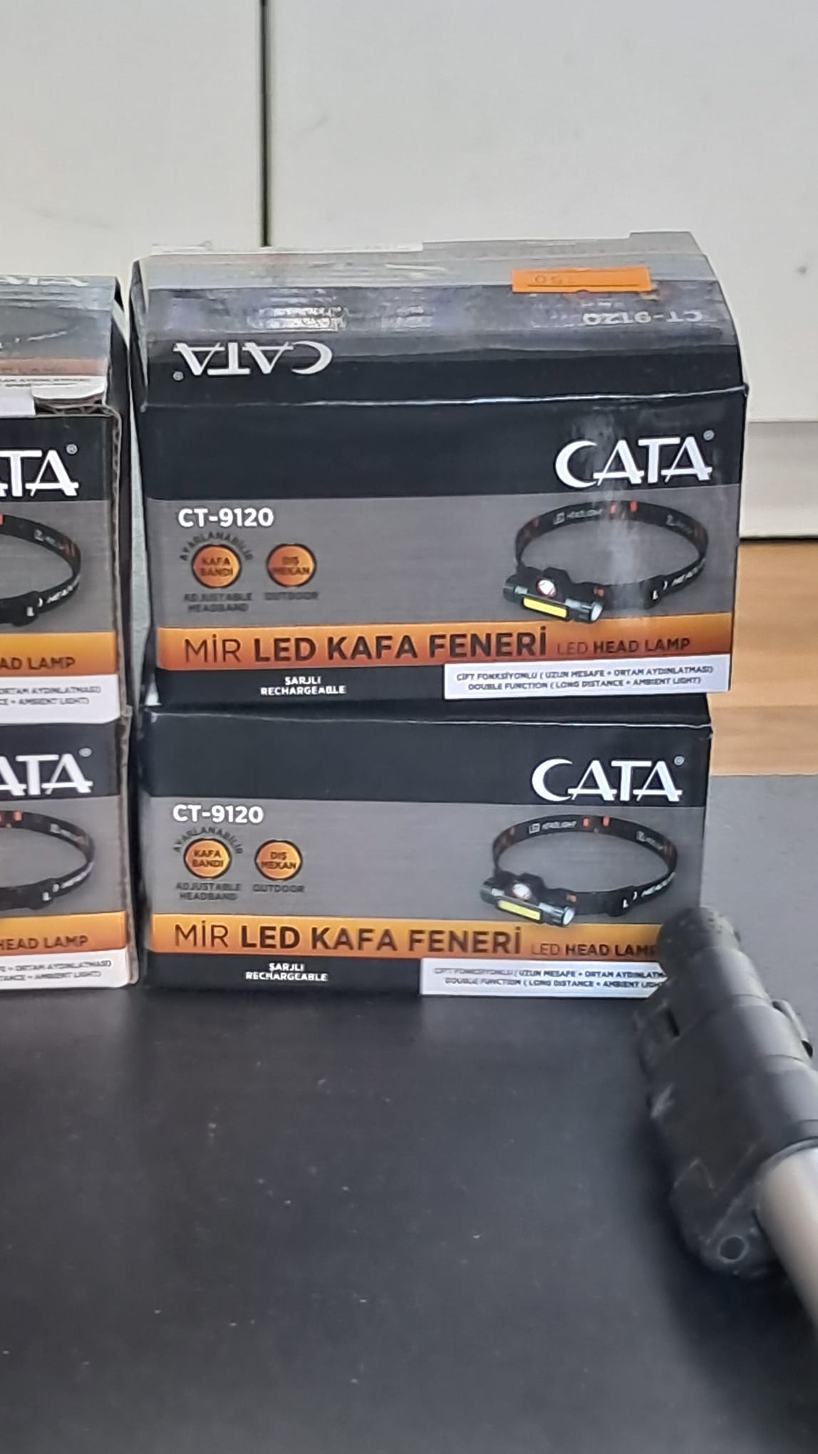 Cata CT-9120 Mir LED Kafa Feneri Şarjlı Ayarlanabilir Headlamp
